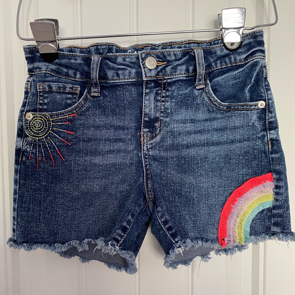 GIRLS SUMMER JEAN SHORTS